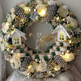 Luxury Christmas Decoration Garland with LED 55CM