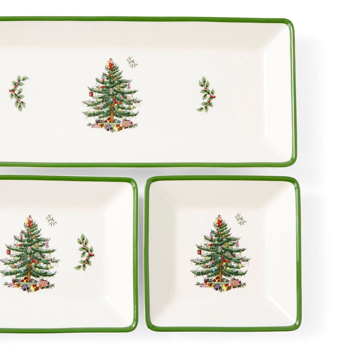 Christmas Themed Tray Kit - 3 pieces