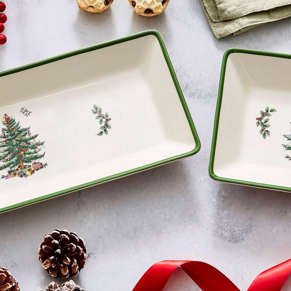 Christmas Themed Tray Kit - 3 pieces