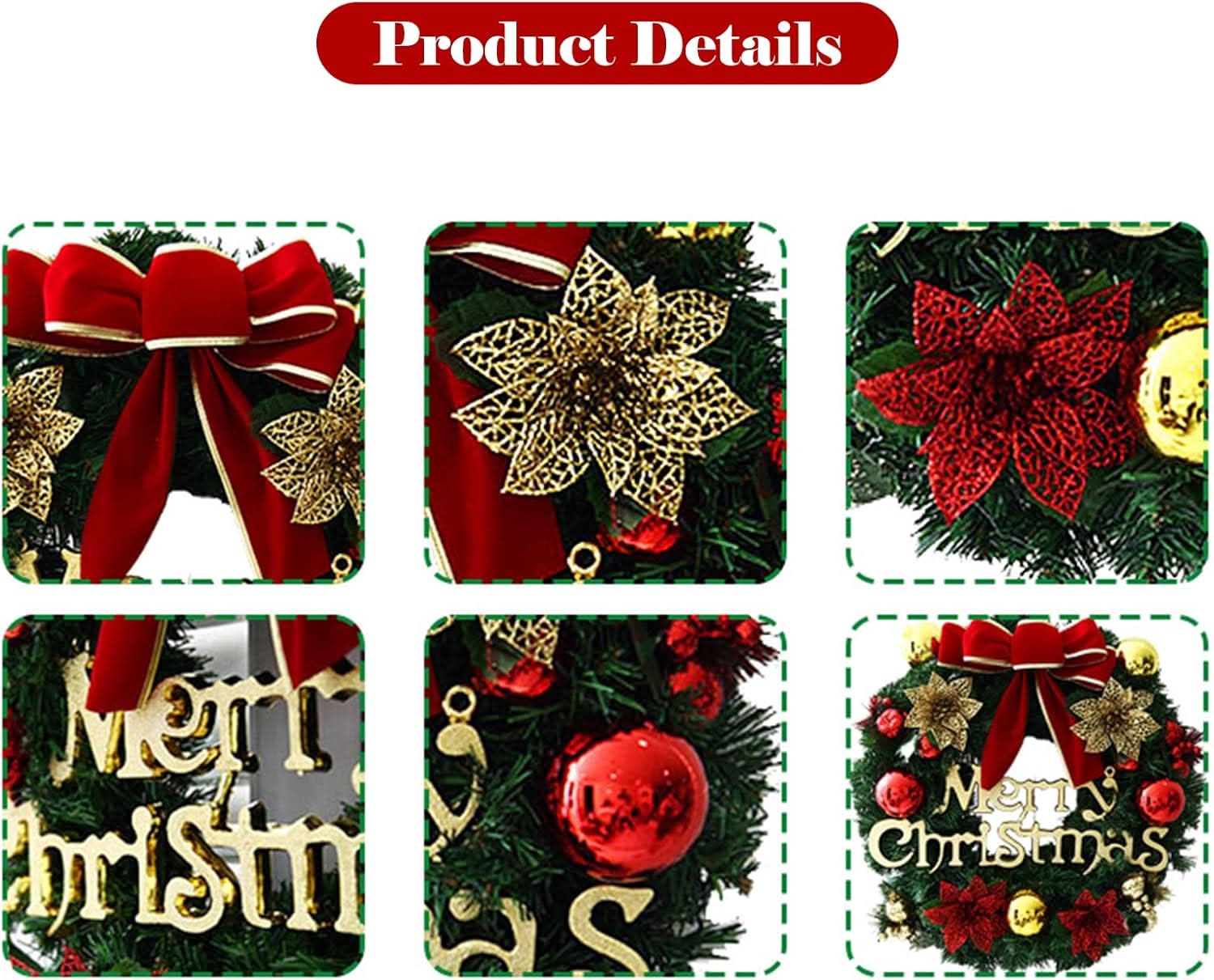 Christmas Decoration Garland 60CM