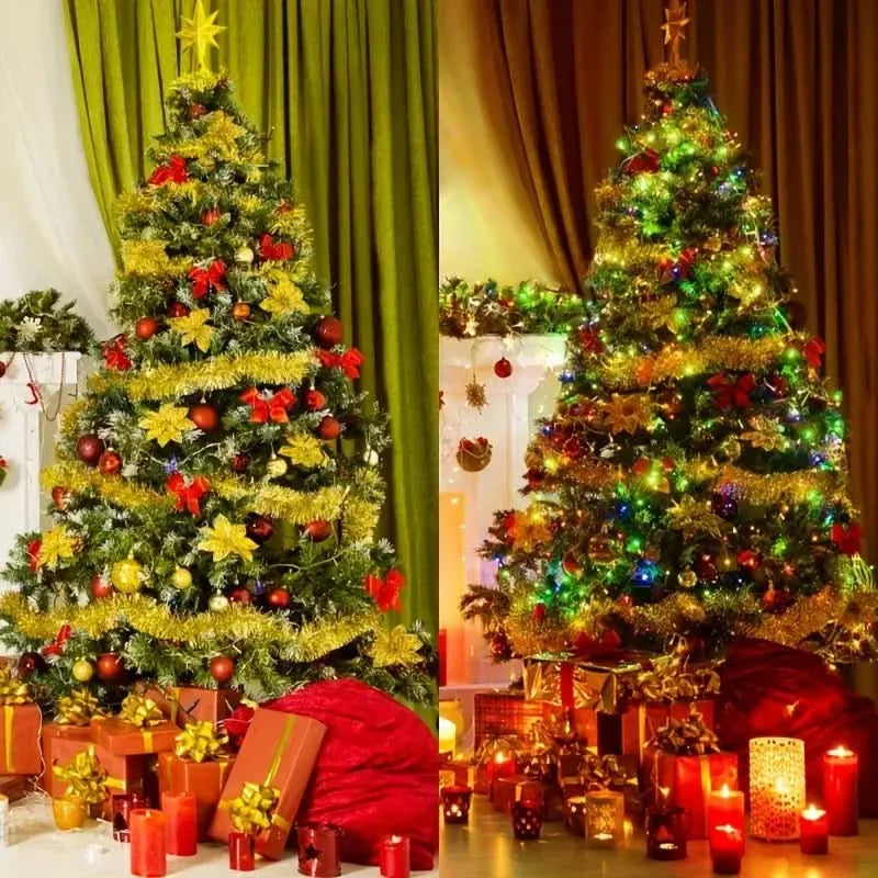 Golden Christmas Garland