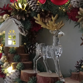 Luxury Christmas Decoration Garland with LED 55CM