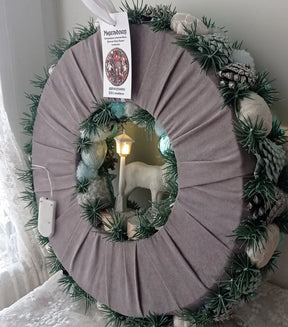 Luxury Christmas Decoration Garland with LED 65CM