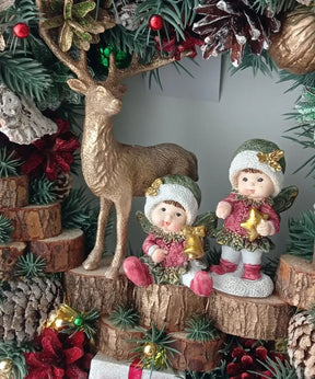 Luxury Christmas Decoration Garland with LED 65CM