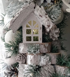 Luxury Christmas Decoration Garland with LED 65CM