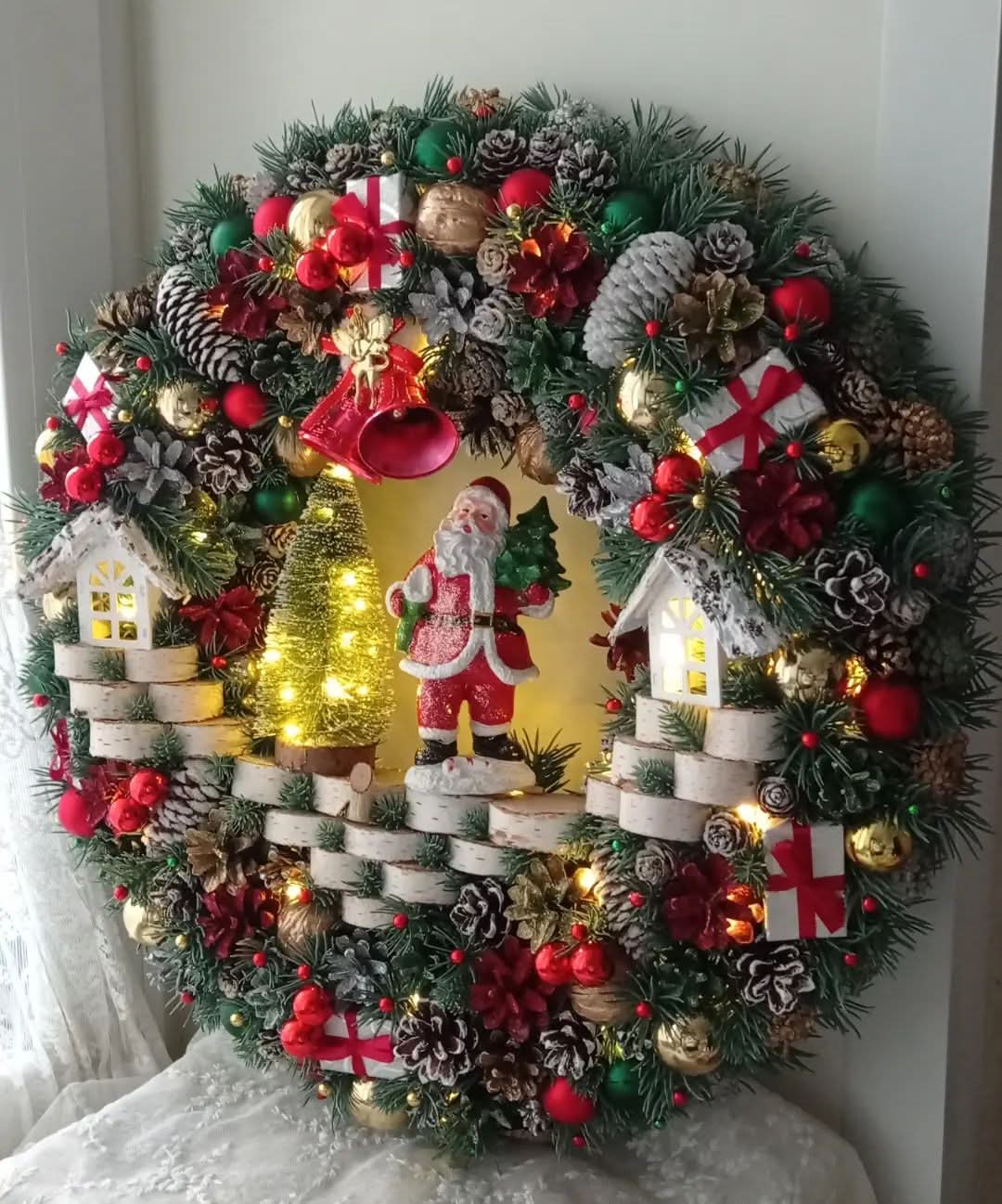 Christmas Decoration Garland with Luxury LED 65CM