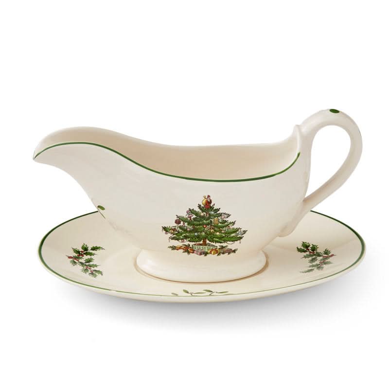 Kettle + Saucer Kit - Christmas Tree Print