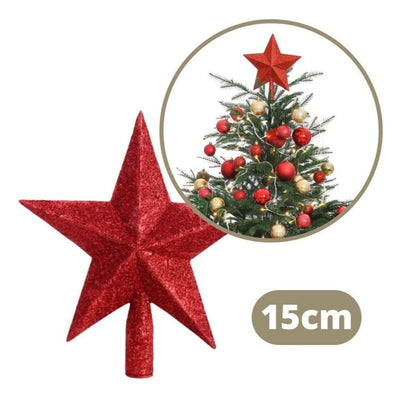 Kit 125 Christmas Tree Ornaments Hanging Balls LED Lights