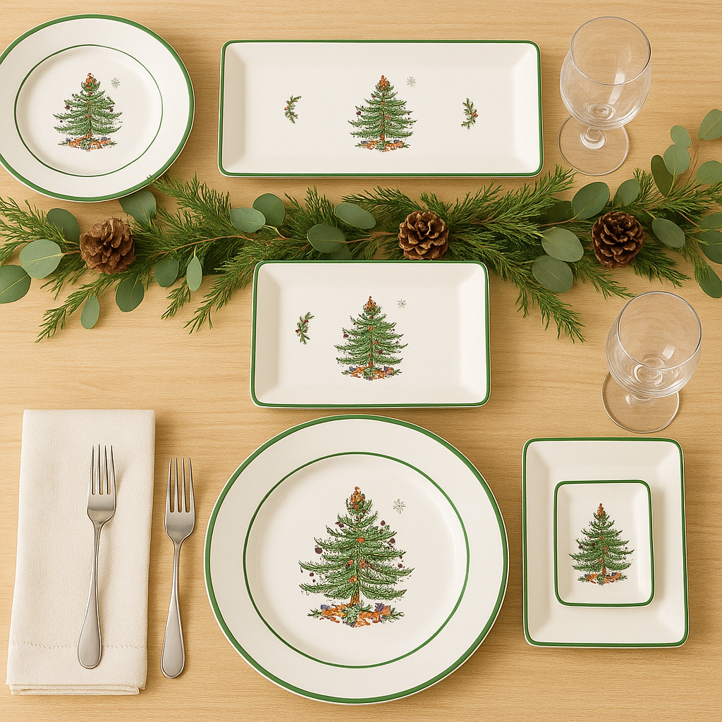 Christmas Themed Tray Kit - 3 pieces